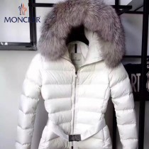 Moncler蒙口-32 秋冬  野生銀狐大毛領.最新官網moncler 女款羽絨服