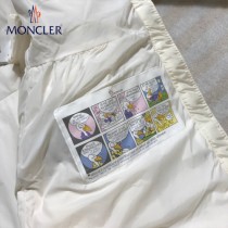 Moncler蒙口-24  新款 miriel 長款白色收腰羽絨服