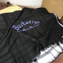 burberry圍巾-06     巴寶莉雙面雙層羊絨長巾