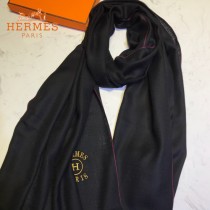 Hermes圍巾-01-02    愛馬仕新款纯羊绒刺绣