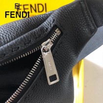 FENDI包包-08   芬迪經典荔枝紋進口牛皮時髦腰包