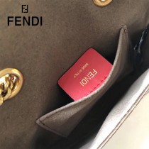 FENDI芬迪  原版皮   新款到貨 雙F系列斜背包-02