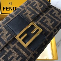 FENDI芬迪  原版皮 經典中古大F法棍包