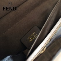 FENDI芬迪  原版皮  大號新款  雙F系列斜背包-02