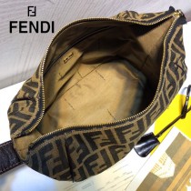 FENDI芬迪  原版皮  vintage 中古老花化妝包便當包