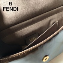 FENDI芬迪  原版皮  大號新款  雙F系列斜背包