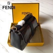 FENDI芬迪  原版皮  大號新款  雙F系列斜背包-03