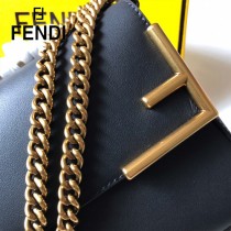 FENDI芬迪  原版皮  大號新款  雙F系列斜背包-03