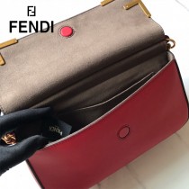 FENDI芬迪  原版皮  大號新款  雙F系列斜背包-02
