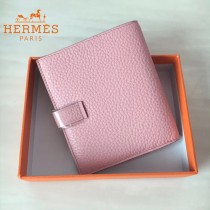 HERMES包包-07-011   愛馬仕H扣短夾錢包