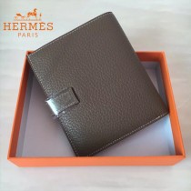 HERMES包包-07-010   愛馬仕H扣短夾錢包