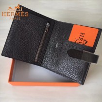 HERMES包包-07-01   愛馬仕H扣短夾錢包