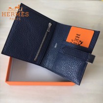 HERMES包包-07-09   愛馬仕H扣短夾錢包