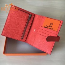 HERMES包包-07   愛馬仕H扣短夾錢包