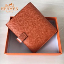 HERMES包包-07-07   愛馬仕H扣短夾錢包