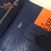 HERMES包包-07-09   愛馬仕H扣短夾錢包