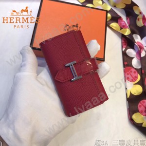 HERMES包包-08-08   愛馬仕H扣小mini鑰匙包