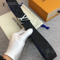Lv：原單頭層牛皮雙面壓棋盤格帶身12-02