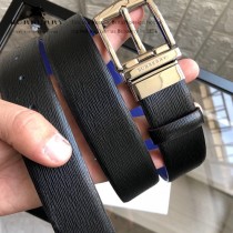 巴寶莉原單雙面頭層牛皮水波紋帶身.內襯艷蘭平紋牛皮底.正反兩面可用8-01