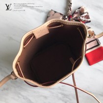 LV-M41346-01    路易威登新款原版皮Nano Lockit mini水桶包