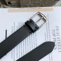 巴寶莉：原單雙面頭層牛皮平紋水晶帶身6-01