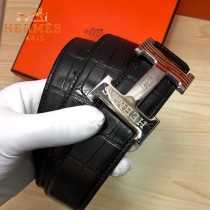 hermes愛瑪仕 原單頭層牛皮鱷魚紋面1-01