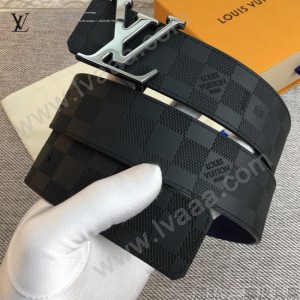 Lv：原單頭層牛皮雙面壓棋盤格帶身12-02