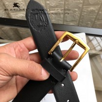巴寶莉：原單雙面頭層牛皮平紋水晶帶身6-02