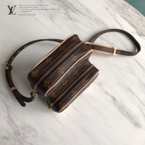 LV-M45236   路易威登新款原版皮男女通款記者包  相機包