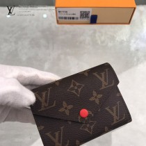 M41938-03  原版皮經典款豆豆 短款錢夾