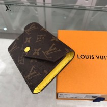 M41938-02  原版皮經典款豆豆 短款錢夾