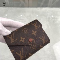 M41938-04  原版皮經典款豆豆 短款錢夾