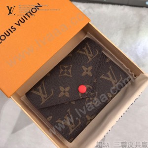 M41938-03  原版皮經典款豆豆 短款錢夾