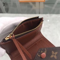 M41938-04  原版皮經典款豆豆 短款錢夾