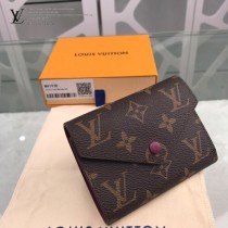 M41938-01  原版皮經典款豆豆 短款錢夾