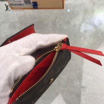 M41938-03  原版皮經典款豆豆 短款錢夾