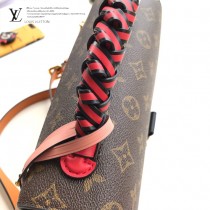 M43984 原版皮 老花 POCHETTE METIS 手袋 手工編織手腕 郵差包