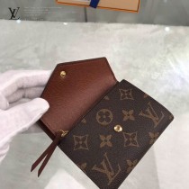 M41938-04  原版皮經典款豆豆 短款錢夾