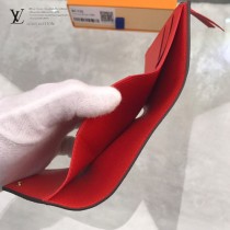 M41938-03  原版皮經典款豆豆 短款錢夾