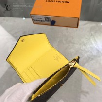M41938-02  原版皮經典款豆豆 短款錢夾