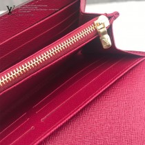 M62234-01 經典款女士錢包 原版皮 采用全進口皮料，歐牙拉鏈