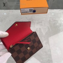 N41659  原版皮經典款豆豆短款錢夾