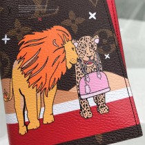 M64502原版皮絲印  獅子 護照本