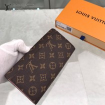 M62234-02 經典款女士錢包 原版皮 采用全進口皮料，歐牙拉鏈