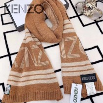 最新kenzo代購版 羊毛 馬海毛毛線針織圍巾女 經典款 時尚單品不可缺少尺寸：180X35cm
