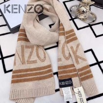 最新kenzo代購版 羊毛 馬海毛毛線針織圍巾女 經典款 時尚單品不可缺少尺寸：180X35cm