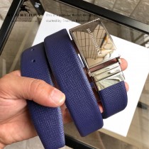 BURBERRY皮帶-1-02  巴寶莉原單牛皮平紋皮帶