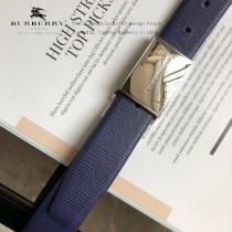 BURBERRY皮帶-1-02  巴寶莉原單牛皮平紋皮帶