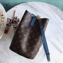 LV-M44020-01  路易威登原版皮牛仔藍手袋