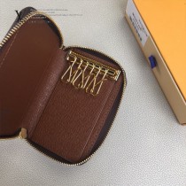 LV-M58106-04   路易威登原版皮多功能雙拉鑰匙包
